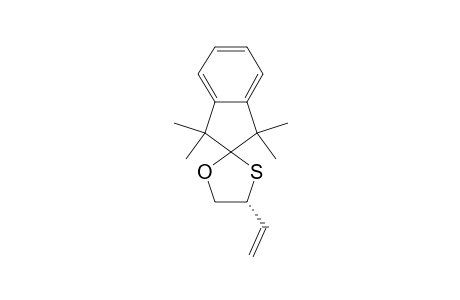 (S)-1,1,3,3-TETRAMETHYL-4'-VINYLSPIRO-[INDANE-2,2'-[1,3]-OXATHIOLANE]