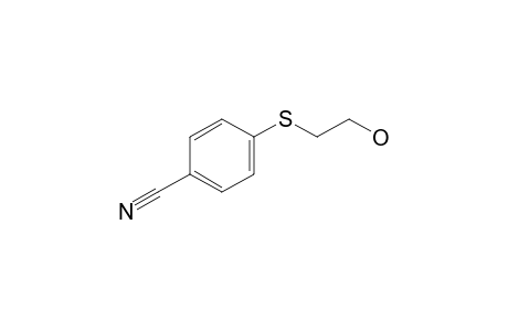 4-((2-Hydroxyethyl)thio)benzonitrile