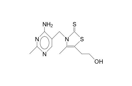 3-(4-Amino-2-methyl-5-pyrimidinylmethyl)-5-(2-hydroxy-ethyl)-4-methyl-2(3H)-thiazolethione