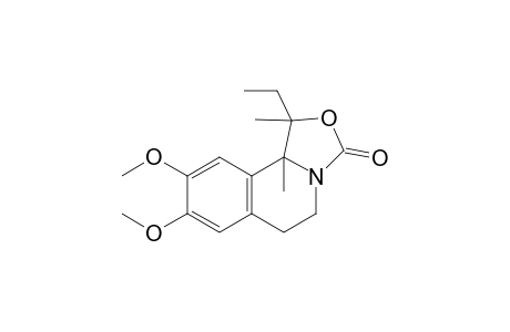 oxazolo[4,3-a]isoquinolin-3-one, 1-ethyl-1,5,6,10b-tetrahydro-8,9-dimethoxy-1,10b-dimethyl-