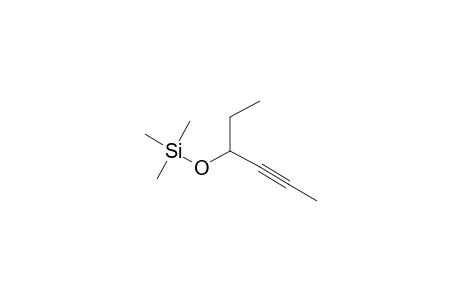3-Trimethylsilyloxyhex-4-yne