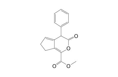 Cyclopenta[C]pyran-1-carboxylic acid, 3,4,4A,7-tetrahydro-3-oxo-4-phenyl-, methyl ester, (4.alpha.,4A.alpha.)-