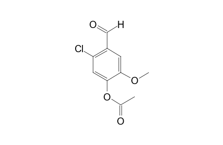 6-chlorovanillin, acetate
