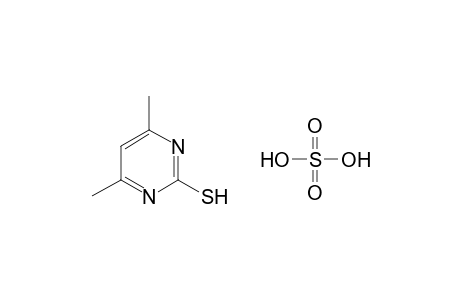 4,6-dimethyl-2-pyrimidinethiol, sulfate