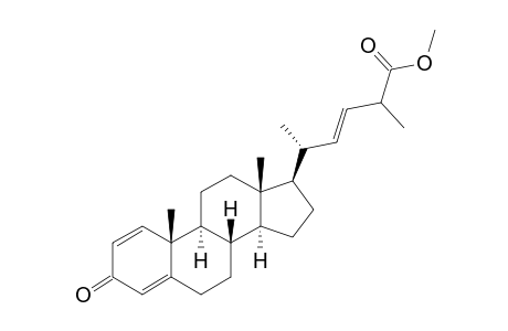 METHYL-(22-E)-3-OXO-24-NORCHOLESTA-1,4,22-TRIEN-26-OATE