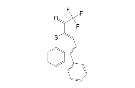 (3-E,5-E)-1,1,1-TRIFLUORO-6-PHENYL-3-(PHENYLTHIO)-HEX-3,5-DIEN-2-OL
