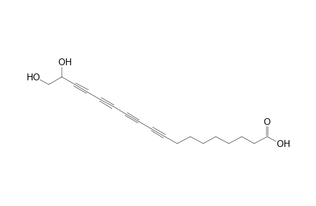 (S)-17,18-DIHYDROXY-9,11,13,15-OCTADECATETRAYNOIC-ACID;18-HYDROXYMINQUARTYNOIC-ACID