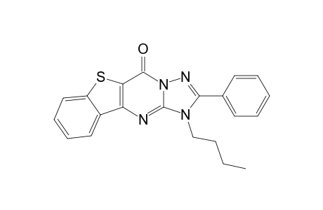 1-Butyl-2-phenyl-benzo[4,5]thieno[3,2-d][1,2,4]triazolo-[1,5-a]pyrimidin-5(1H)-one