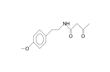 N-(p-methoxyphenethyl)acetoacetamide