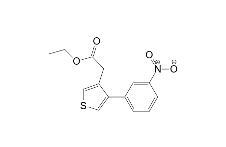 Ethyl 2-(4-(3-nitrophenyl)thiophen-3-yl)acetate