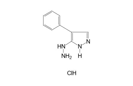 5-hydrazino-4-phenylpyrazole, monohydrochloride