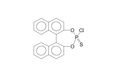 4-Chlorodinaphtho[2,1-d:1,2-f][1,3,2]dioxaphosphepine 4-sulfide