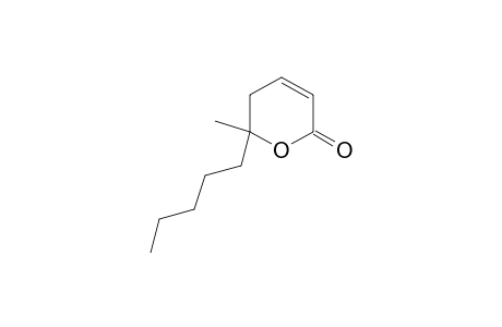 5,6-Dihydro-6-methyl-6-pentyl-2H-pyran-2-one