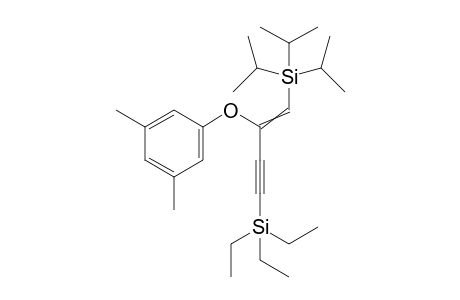 1-Triisopropylsilyl-2-(3,5-dimethylphenyl)-4-triethylsilylbut-1-en-3-yne