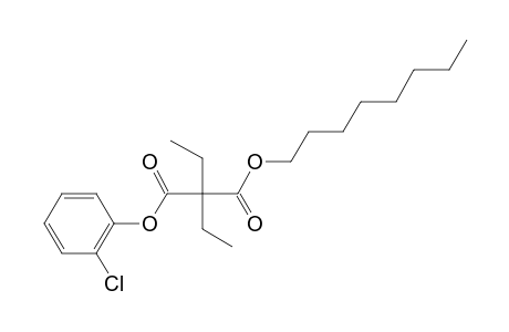 Diethylmalonic acid, 2-chlorophenyl octyl ester