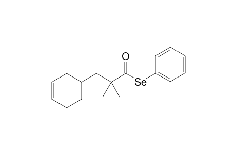 Se-Phenyl 3-(3-Cyclohexenyl)-2,2-dimethylpropaneselenoate