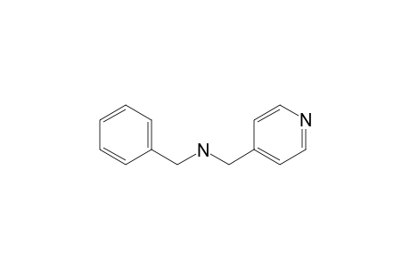 1-phenyl-N-(4-pyridylmethyl)methanamine