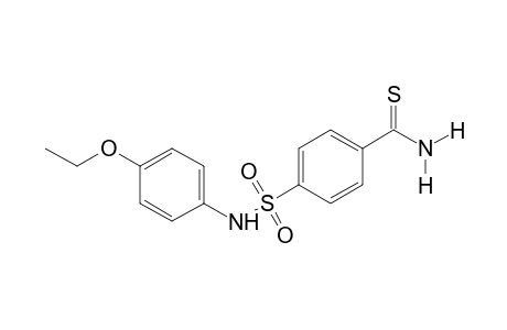 p-[(p-ethoxyphenyl)sulfmoyl]thiobenzamide