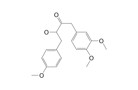 1-(3,4-Dimethoxyphenyl)-3-hydroxy-4-(4-methoxyphenyl)-2-butanone