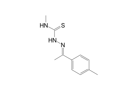 1-(alpha,p-dimethylbenzylidene)-4-methyl-3-thiosemicarbazide