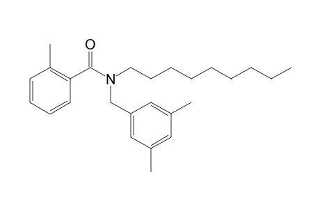 Benzamide, 2-methyl-N-(3,5-dimethylbenzyl)-N-nonyl-