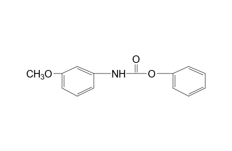 m-methoxycarbanilic acid, phenyl ester