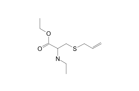 S-Allyl-L-cysteine, N-ethyl-, ethyl ester