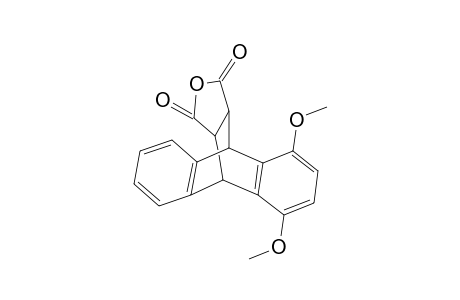 (11R,15S*)-1,4-Dimethoxy-9,10,11,15-tetrahydro-9,10[3',4']furanoanthracene-11,12-dione