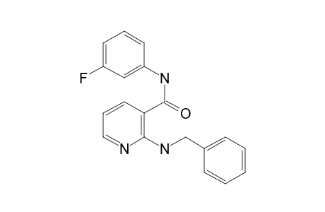 Nicotinamide, 2-benzylamino-N-(3-fluorophenyl)-