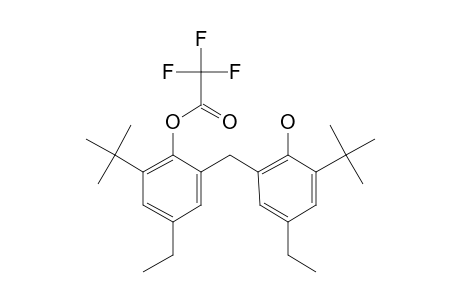 2,2'-Methylenebis-(6-tert-butyl)-4-ethylphenol, trifluoroacetate