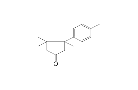 3,3,4-Trimethyl-4-(4-methylphenyl)cyclopentanone