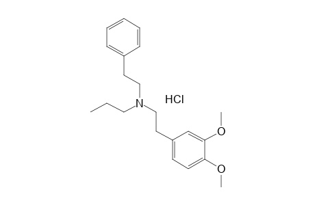 3,4-dimethoxy-N-propyldiphenethylamine, hydrochloride