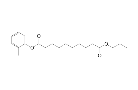 Sebacic acid, 2-methylphenyl propyl ester