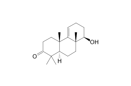 (+)-(4aS,8R,8aR,10aR)-8-Hydroxy-1,1,4a,8a-tetramethyl-3,4,4a,6,7,8,8a,9,10,10a-decahydrophenanthren-2(1H)-one