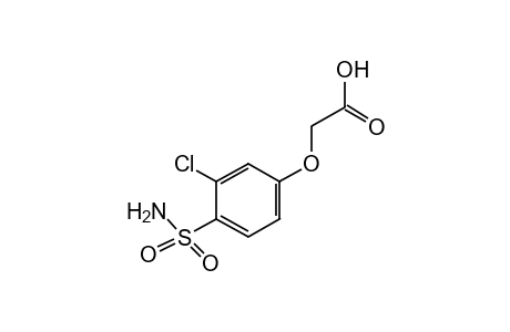 (3-chloro-4-sulfamoylphenoxy)acetic acid