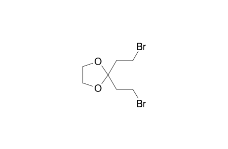 2,2-bis(2-bromoethyl)-1,3-dioxolane