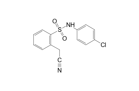 4'-chloro-α-cyano-o-toluenesulfonanilide