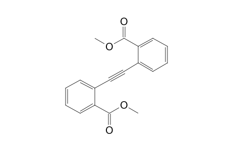 2-[2-(2-Carbomethoxyphenyl)ethynyl]benzoic acid methyl ester