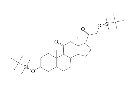 3.alpha.,21-bis[(Tert.-butyldimethylsilyl)oxy]-5.beta.-pregnane-11,20-dione