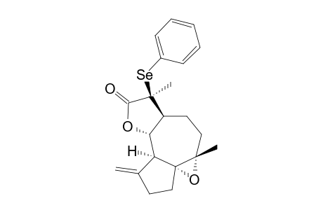 1-ALPHA,10-ALPHA-EPOXY-11-BETA-(PHENYLSELENO)-GUAIA-4(14)-ENO-13,6-ALPHA-LACTONE