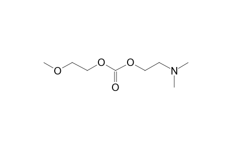 Carbonic acid, 2-dimethylaminoethyl 2-methoxyethyl ester