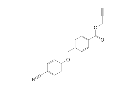 alpha-(p-CYANOPHENOXY)-p-TOLUIC ACID, 2-PROPYNYL ESTER