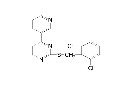 2-[(2,6-dichlorobenzyl)thio]-4-(3-pyridyl)pyrimidine