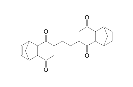 6.5'-Diacetyl-5,6'-(1,6-dioxohexadiyl)-syn/anti-bis[bicyclo[2.2.1]hept-2-ene]