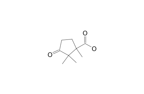 1,2,2-Trimethyl-3-oxidanylidene-cyclopentane-1-carboxylic acid