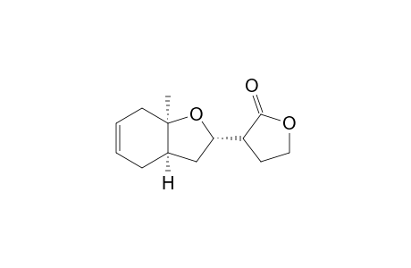 (+-)-(2-.alpha.,3a-.alpha.,7a-.beta.)-and (2-.alpha.,3a-.beta.,7a-.alpha.)-Octahydro-7a-methyl-2-(4-oxa-5-oxocyclopentenyl)benzo[b]furan