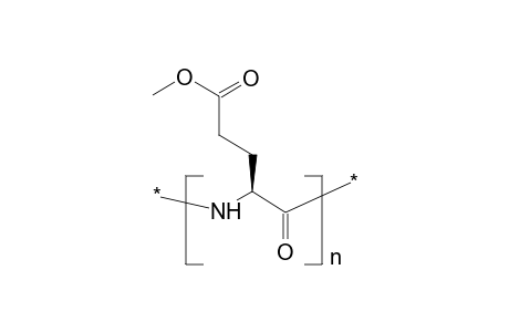Poly(gamma-methyl-l-glutamate), poly[imino(methoxycarbonylethylene)methylenecarbonyl]