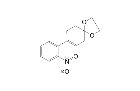 8-(2-nitrophenyl)-1,4-dioxaspiro[4.5]dec-7-ene