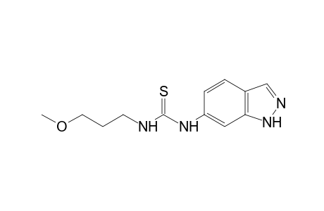 1-(1H-indazol-6-yl)-3-(3-methoxypropyl)-2-thiourea