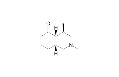 2,4.beta.-Dimethyl-cis-decahydro-5-isoquinolinone